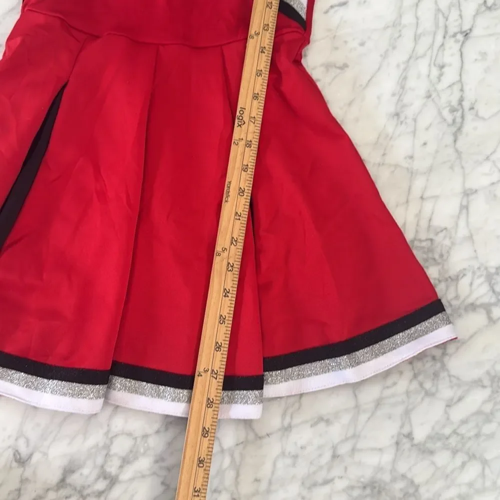 Red Cheerleader Costume Youth L Spirit Halloween